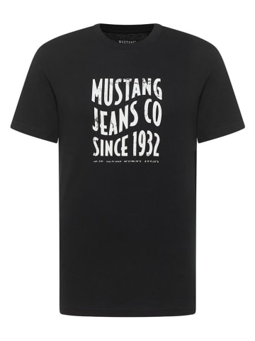 Mustang Koszulka w kolorze czarnym