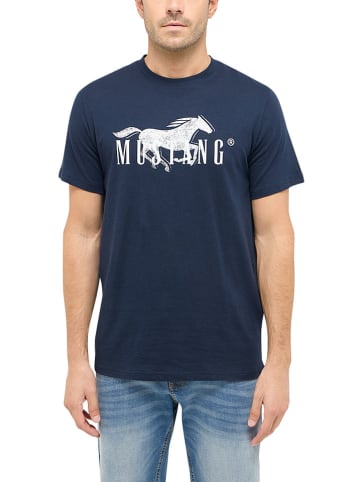 Mustang Shirt in Dunkelblau