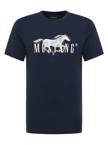 Mustang Shirt in Dunkelblau