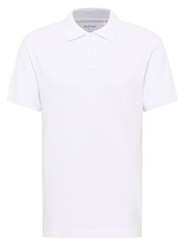 Mustang Poloshirt wit
