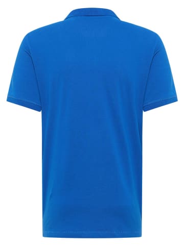 Mustang Koszulka polo w kolorze niebieskim