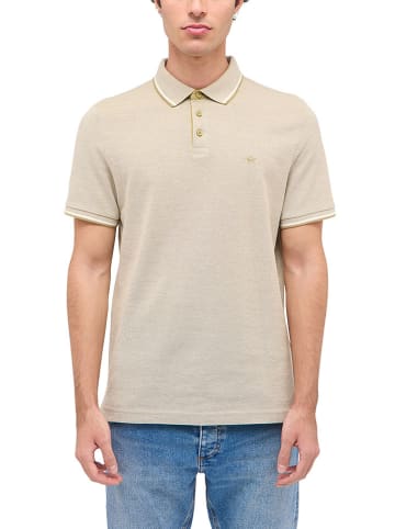 Mustang Poloshirt in Beige