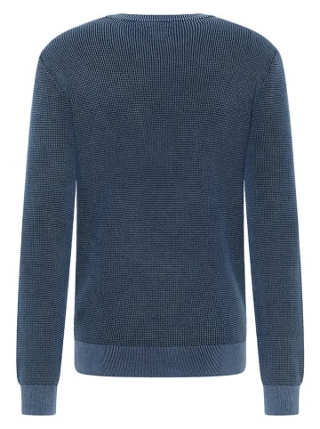 Mustang Sweter w kolorze granatowym
