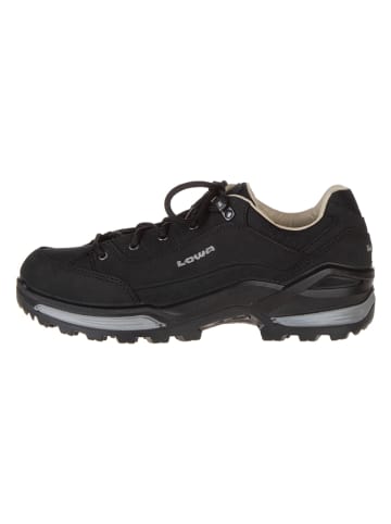 LOWA Leder-Trekkingschuhe "Renegade" in Schwarz