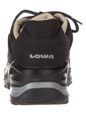 LOWA Leder-Trekkingschuhe "Renegade" in Schwarz