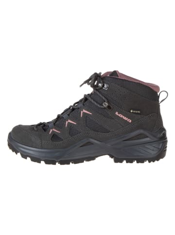 LOWA Leder-Trekkingboots "Sirkos EVO GTX MID" in Schwarz