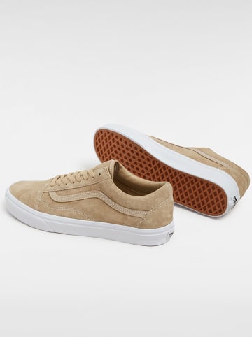 Vans Leren sneakers "Old Skool" lichtbruin