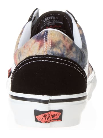 Vans Leren sneakers "Skate Old Skool" zwart/meerkleurig