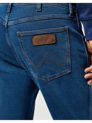 Wrangler Spijkerbroek - slim fit - blauw