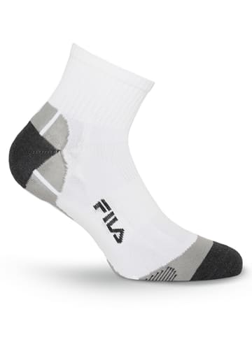 Fila 6er-Set Socken in Weiß