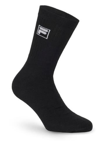 Fila Skarpety (9 par) w kolorze czarnym do tenisa
