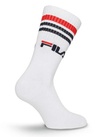Fila 9-delige set: sokken wit