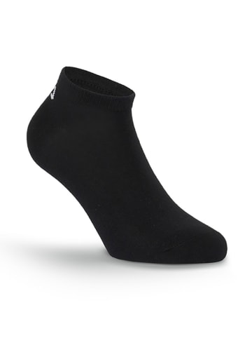 Fila 6er-Set Sneaker-Socken in Schwarz