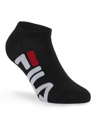 Fila 6-delige set: sneakersokken zwart