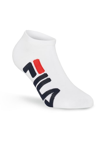 Fila 6er-Set Sneaker-Socken in Weiß