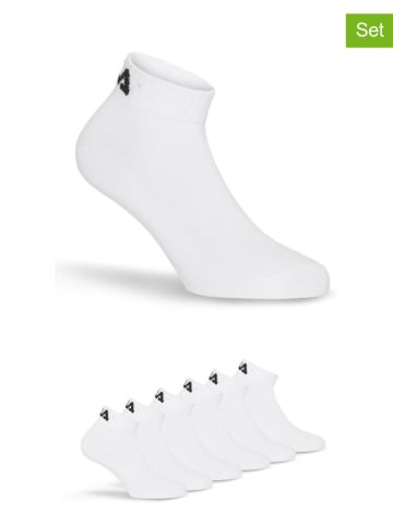 Fila 6er-Set Socken in Weiß