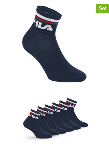 Fila Skarpety (6 par) w kolorze granatowym