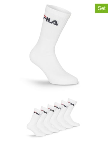 Fila Skarpety (6 par) w kolorze białym do tenisa