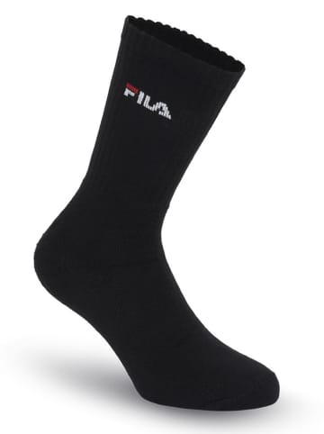 Fila Skarpety (6 par) w kolorze czarnym do tenisa