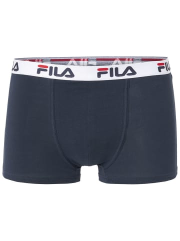 Fila 4er-Set Boxershorts in Dunkelblau/ Schwarz