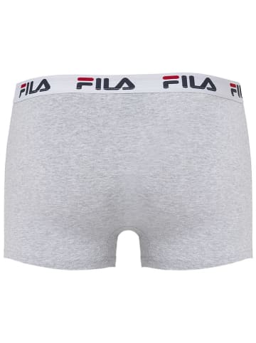 Fila Bokserki (4 pary) w kolorze szarym i czarnym