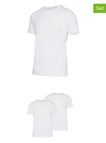 Fila 2-delige set: shirts wit