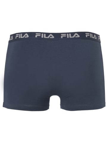 Fila 4-delige set: boxershorts donkerblauw