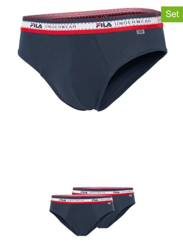 Fila 2er-Set Slips in Dunkelblau