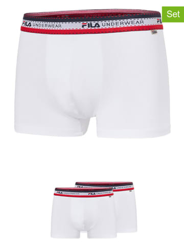 Fila 2er-Set Boxershorts in Weiß