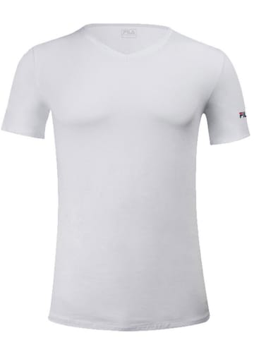 Fila 4-delige set: shirts wit