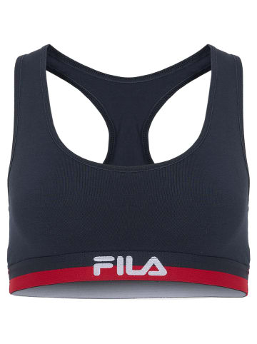 Fila 2-częściowy zestaw bielizny w kolorze granatowo-czerwonym