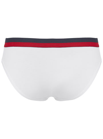 Fila 3er-Set Slips in Weiß/ Dunkelblau/ Rot