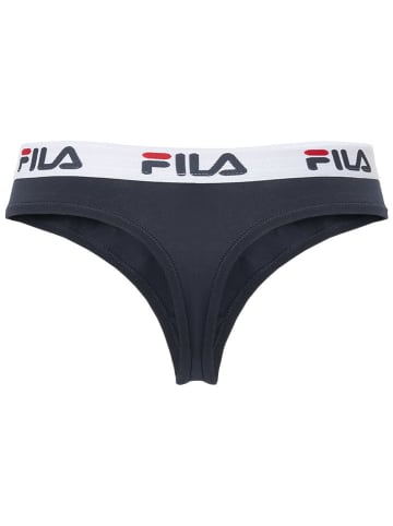 Fila Stringi (3 pary) w kolorze granatowo-białym