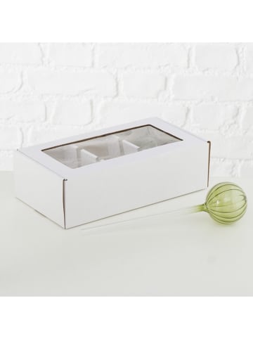Boltze 2er-Set: Bewässerungsstecker "Bolpa" in Grün - (H)6 cm
