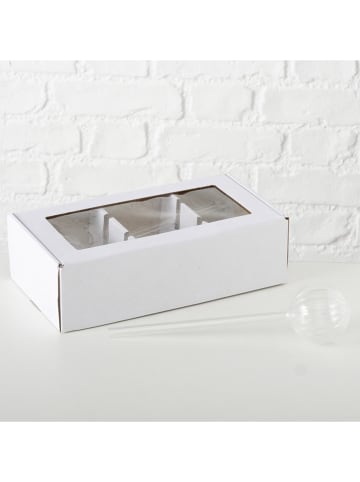 Boltze 2er-Set: Bewässerungsstecker "Bolpa" in Transparent - (H)6 cm