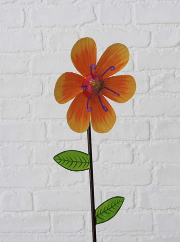 Boltze 2-delige set: tuinstekers "Yola" geel/oranje - (H)55 cm