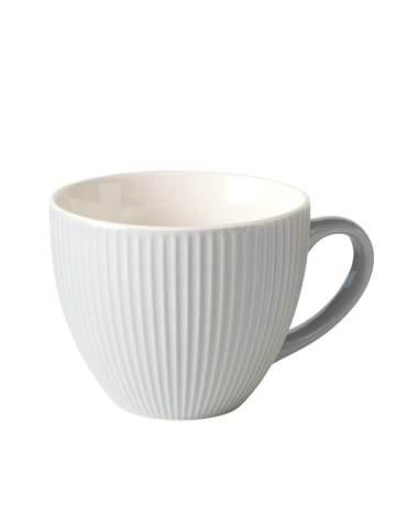 Boltze Jumbotasse "Ranura" in Hellgrau - 420 ml