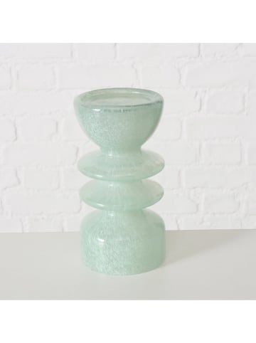 Boltze Kerzenleuchter "Peolina" in Mint - (H)20 cm