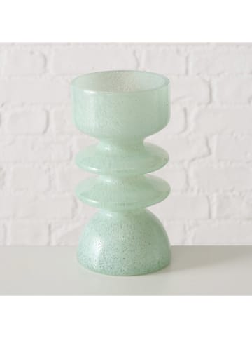 Boltze Kerzenleuchter "Peolina" in Mint - (H)20 cm