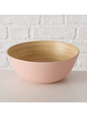 Boltze 2er-Set: Schalen "Bambo" in Rosa