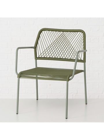 Boltze Gartenstuhl "Parco" in Grün - (B)60 x (H)78 x (T)60 cm