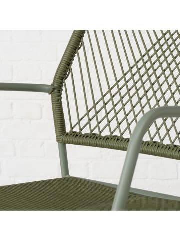 Boltze Gartenstuhl "Parco" in Grün - (B)60 x (H)78 x (T)60 cm