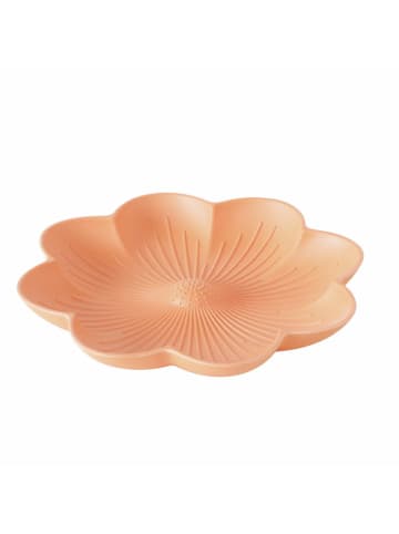 Boltze Vogeldrinkschaaltje "Giardino" oranje - (B)22,5 x (H)3 cm
