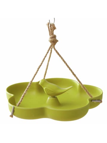 Boltze Vogeldrinkschaaltje "Giardino" groen - (B)23 x (H)7 cm