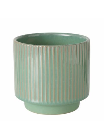 Boltze Übertopf "Gritta" in Mint - (H)12 x Ø 13 cm