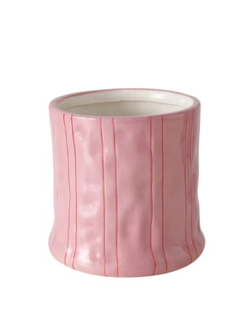 Boltze Übertopf "Nordica" in Rosa - (H)12 x Ø 12,5 cm