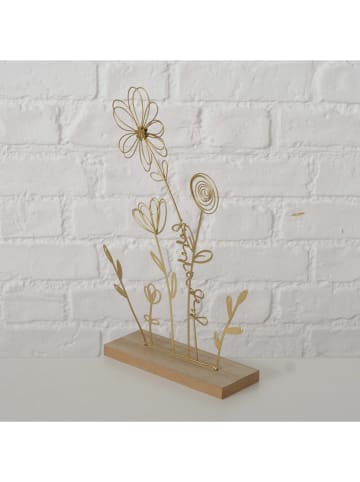 Boltze 2er-Set: Dekoaufsteller "Davina" in Gold - (B)18 x (H)31 cm