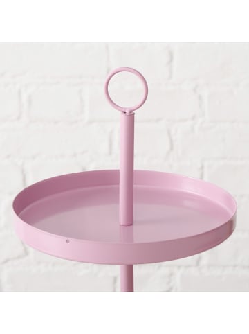 Boltze Etagère "Samina" lichtroze - (H)34 cm