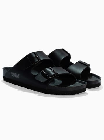 Sunbay Slippers "Trefle" zwart