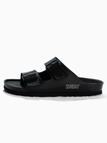 Sunbay Klapki "Trefle" w kolorze czarnym